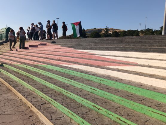 Escaleras de Palestina en Rivas